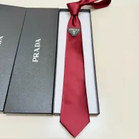 Cheap Prada Necktie #1423435 Replica Wholesale [$34.00 USD] [ITEM#1423435] on Replica Prada Necktie