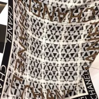 Cheap Chanel Silk Squares #1423584 Replica Wholesale [$85.00 USD] [ITEM#1423584] on Replica Chanel Scarves