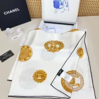 Cheap Chanel Silk Squares #1423590 Replica Wholesale [$64.00 USD] [ITEM#1423590] on Replica Chanel Scarves