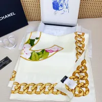 Cheap Chanel Silk Squares #1423592 Replica Wholesale [$64.00 USD] [ITEM#1423592] on Replica Chanel Scarves
