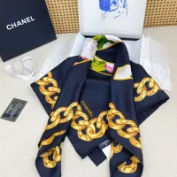 Cheap Chanel Silk Squares #1423593 Replica Wholesale [$64.00 USD] [ITEM#1423593] on Replica Chanel Scarves