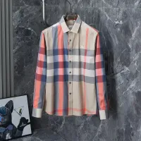 Cheap Burberry Shirts Long Sleeved For Men #1423658 Replica Wholesale [$38.00 USD] [ITEM#1423658] on Replica Burberry Shirts