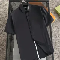 Cheap Christian Dior Shirts Short Sleeved For Men #1423709 Replica Wholesale [$38.00 USD] [ITEM#1423709] on Replica Christian Dior Shirts