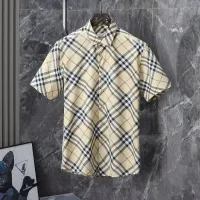 Cheap Burberry Shirts Short Sleeved For Men #1423720 Replica Wholesale [$39.00 USD] [ITEM#1423720] on Replica Burberry Shirts