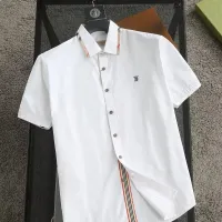 Cheap Burberry Shirts Short Sleeved For Men #1423730 Replica Wholesale [$38.00 USD] [ITEM#1423730] on Replica Burberry Shirts
