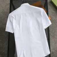 Cheap Hermes Shirts Short Sleeved For Men #1423742 Replica Wholesale [$38.00 USD] [ITEM#1423742] on Replica Hermes Shirts