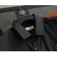 Cheap Hermes Shirts Short Sleeved For Men #1423743 Replica Wholesale [$38.00 USD] [ITEM#1423743] on Replica Hermes Shirts