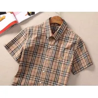 Cheap Burberry Shirts Short Sleeved For Women #1423745 Replica Wholesale [$36.00 USD] [ITEM#1423745] on Replica Burberry Shirts