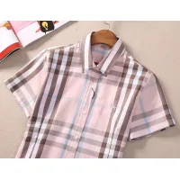 Cheap Burberry Shirts Short Sleeved For Women #1423747 Replica Wholesale [$36.00 USD] [ITEM#1423747] on Replica Burberry Shirts