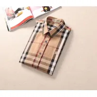Cheap Burberry Shirts Short Sleeved For Women #1423748 Replica Wholesale [$36.00 USD] [ITEM#1423748] on Replica Burberry Shirts