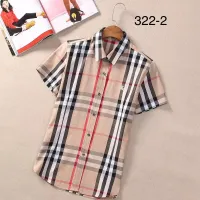 Cheap Burberry Shirts Short Sleeved For Women #1423749 Replica Wholesale [$36.00 USD] [ITEM#1423749] on Replica Burberry Shirts