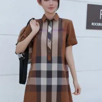 Cheap Burberry Dresses Short Sleeved For Women #1423752 Replica Wholesale [$76.00 USD] [ITEM#1423752] on Replica Burberry Dresses