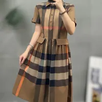 Cheap Burberry Dresses Short Sleeved For Women #1423757 Replica Wholesale [$76.00 USD] [ITEM#1423757] on Replica Burberry Dresses