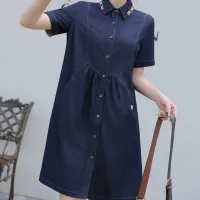 Cheap Burberry Dresses Short Sleeved For Women #1423758 Replica Wholesale [$76.00 USD] [ITEM#1423758] on Replica Burberry Dresses