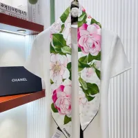 Cheap Chanel Silk Squares #1423779 Replica Wholesale [$64.00 USD] [ITEM#1423779] on Replica Chanel Scarves