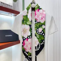 Cheap Chanel Silk Squares #1423780 Replica Wholesale [$64.00 USD] [ITEM#1423780] on Replica Chanel Scarves