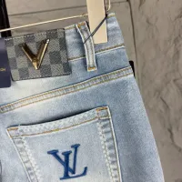 Cheap Louis Vuitton LV Jeans For Men #1423897 Replica Wholesale [$52.00 USD] [ITEM#1423897] on Replica Louis Vuitton LV Jeans
