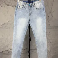 Cheap Louis Vuitton LV Jeans For Men #1423897 Replica Wholesale [$52.00 USD] [ITEM#1423897] on Replica Louis Vuitton LV Jeans