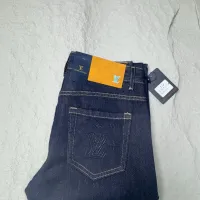 Cheap Louis Vuitton LV Jeans For Men #1423898 Replica Wholesale [$52.00 USD] [ITEM#1423898] on Replica Louis Vuitton LV Jeans