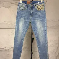 Cheap Louis Vuitton LV Jeans For Men #1423899 Replica Wholesale [$48.00 USD] [ITEM#1423899] on Replica Louis Vuitton LV Jeans