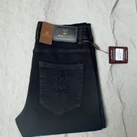 Cheap Louis Vuitton LV Jeans For Men #1423908 Replica Wholesale [$42.00 USD] [ITEM#1423908] on Replica Louis Vuitton LV Jeans