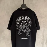 Cheap Chrome Hearts T-Shirts Short Sleeved For Unisex #1424002 Replica Wholesale [$56.00 USD] [ITEM#1424002] on Replica Chrome Hearts T-Shirts