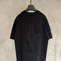 Cheap Chrome Hearts T-Shirts Short Sleeved For Unisex #1424009 Replica Wholesale [$56.00 USD] [ITEM#1424009] on Replica Chrome Hearts T-Shirts
