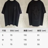 Cheap Chrome Hearts T-Shirts Short Sleeved For Unisex #1424009 Replica Wholesale [$56.00 USD] [ITEM#1424009] on Replica Chrome Hearts T-Shirts