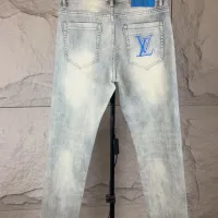 Cheap Louis Vuitton LV Jeans For Men #1424049 Replica Wholesale [$52.00 USD] [ITEM#1424049] on Replica Louis Vuitton LV Jeans