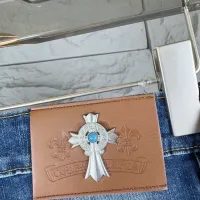 Cheap Chrome Hearts Jeans For Men #1424090 Replica Wholesale [$48.00 USD] [ITEM#1424090] on Replica Chrome Hearts Jeans