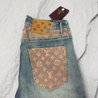 Cheap Louis Vuitton LV Jeans For Men #1424095 Replica Wholesale [$52.00 USD] [ITEM#1424095] on Replica Louis Vuitton LV Jeans