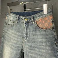 Cheap Louis Vuitton LV Jeans For Men #1424095 Replica Wholesale [$52.00 USD] [ITEM#1424095] on Replica Louis Vuitton LV Jeans