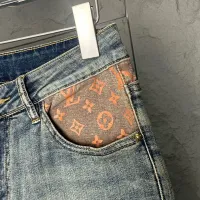 Cheap Louis Vuitton LV Jeans For Men #1424095 Replica Wholesale [$52.00 USD] [ITEM#1424095] on Replica Louis Vuitton LV Jeans