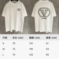 Cheap Valentino T-Shirts Short Sleeved For Unisex #1424108 Replica Wholesale [$56.00 USD] [ITEM#1424108] on Replica Valentino T-Shirts