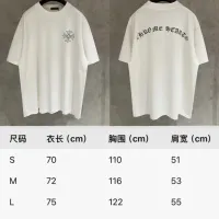 Cheap Chrome Hearts T-Shirts Short Sleeved For Unisex #1424110 Replica Wholesale [$56.00 USD] [ITEM#1424110] on Replica Chrome Hearts T-Shirts