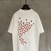 Cheap Chrome Hearts T-Shirts Short Sleeved For Unisex #1424114 Replica Wholesale [$56.00 USD] [ITEM#1424114] on Replica Chrome Hearts T-Shirts