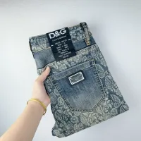 Cheap Dolce &amp; Gabbana D&amp;G Jeans For Men #1424122 Replica Wholesale [$52.00 USD] [ITEM#1424122] on Replica Dolce &amp; Gabbana D&amp;G Jeans