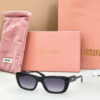 Cheap MIU MIU AAA Quality Sunglasses #1424180 Replica Wholesale [$60.00 USD] [ITEM#1424180] on Replica MIU MIU AAA Sunglasses