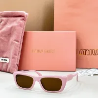 Cheap MIU MIU AAA Quality Sunglasses #1424182 Replica Wholesale [$60.00 USD] [ITEM#1424182] on Replica MIU MIU AAA Sunglasses