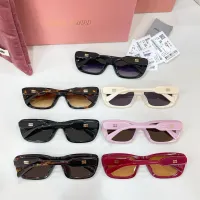 Cheap MIU MIU AAA Quality Sunglasses #1424182 Replica Wholesale [$60.00 USD] [ITEM#1424182] on Replica MIU MIU AAA Sunglasses