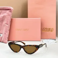 Cheap MIU MIU AAA Quality Sunglasses #1424187 Replica Wholesale [$60.00 USD] [ITEM#1424187] on Replica MIU MIU AAA Sunglasses