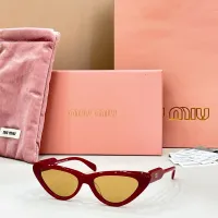 Cheap MIU MIU AAA Quality Sunglasses #1424188 Replica Wholesale [$60.00 USD] [ITEM#1424188] on Replica MIU MIU AAA Sunglasses