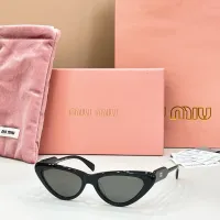 Cheap MIU MIU AAA Quality Sunglasses #1424190 Replica Wholesale [$60.00 USD] [ITEM#1424190] on Replica MIU MIU AAA Sunglasses
