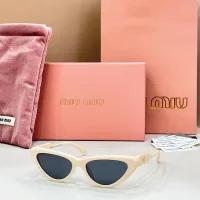 Cheap MIU MIU AAA Quality Sunglasses #1424193 Replica Wholesale [$60.00 USD] [ITEM#1424193] on Replica MIU MIU AAA Sunglasses