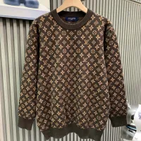 Cheap Louis Vuitton LV Sweaters Long Sleeved For Unisex #1424240 Replica Wholesale [$64.00 USD] [ITEM#1424240] on Replica Louis Vuitton LV Sweaters