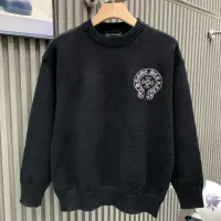 Cheap Chrome Hearts Sweaters Long Sleeved For Unisex #1424396 Replica Wholesale [$72.00 USD] [ITEM#1424396] on Replica Chrome Hearts Sweaters