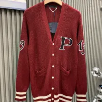 Cheap Prada Sweaters Long Sleeved For Unisex #1424421 Replica Wholesale [$72.00 USD] [ITEM#1424421] on Replica Prada Sweaters