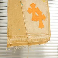 Cheap Chrome Hearts Jeans For Men #1424494 Replica Wholesale [$48.00 USD] [ITEM#1424494] on Replica Chrome Hearts Jeans