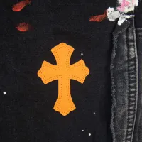 Cheap Chrome Hearts Jeans For Men #1424495 Replica Wholesale [$48.00 USD] [ITEM#1424495] on Replica Chrome Hearts Jeans