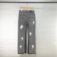 Cheap Chrome Hearts Jeans For Men #1424497 Replica Wholesale [$48.00 USD] [ITEM#1424497] on Replica Chrome Hearts Jeans